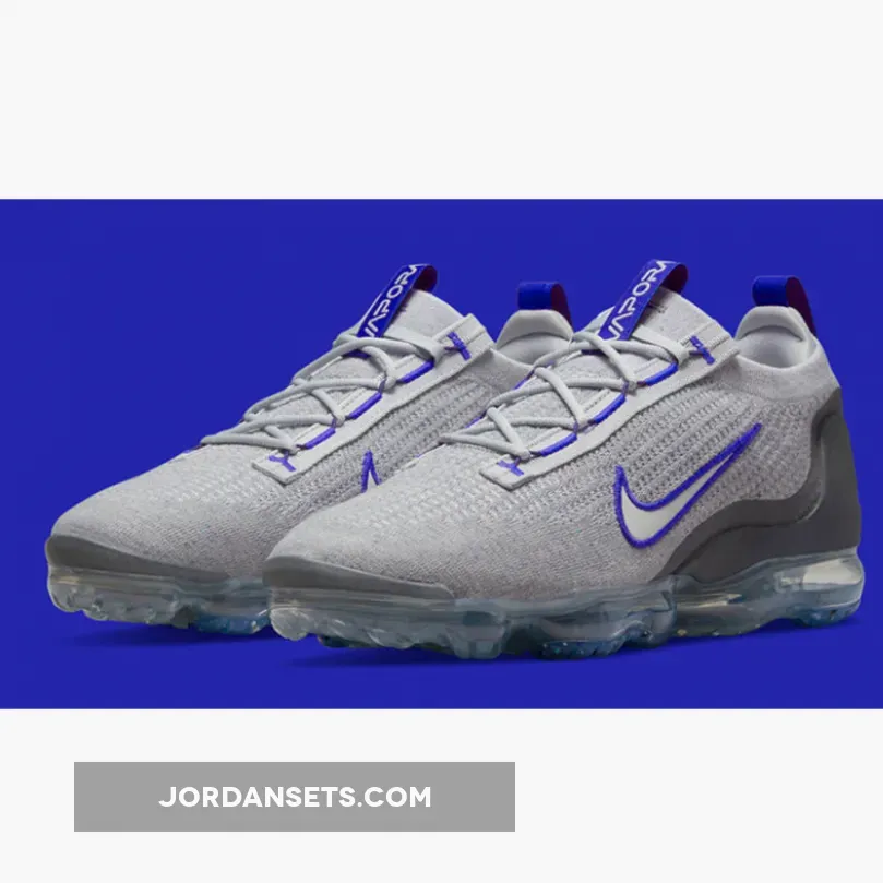 Nike Air Vapormax 2021 Pure Platinum/Hyper Royal-Smoke-White nike vapormax 2021 blue
