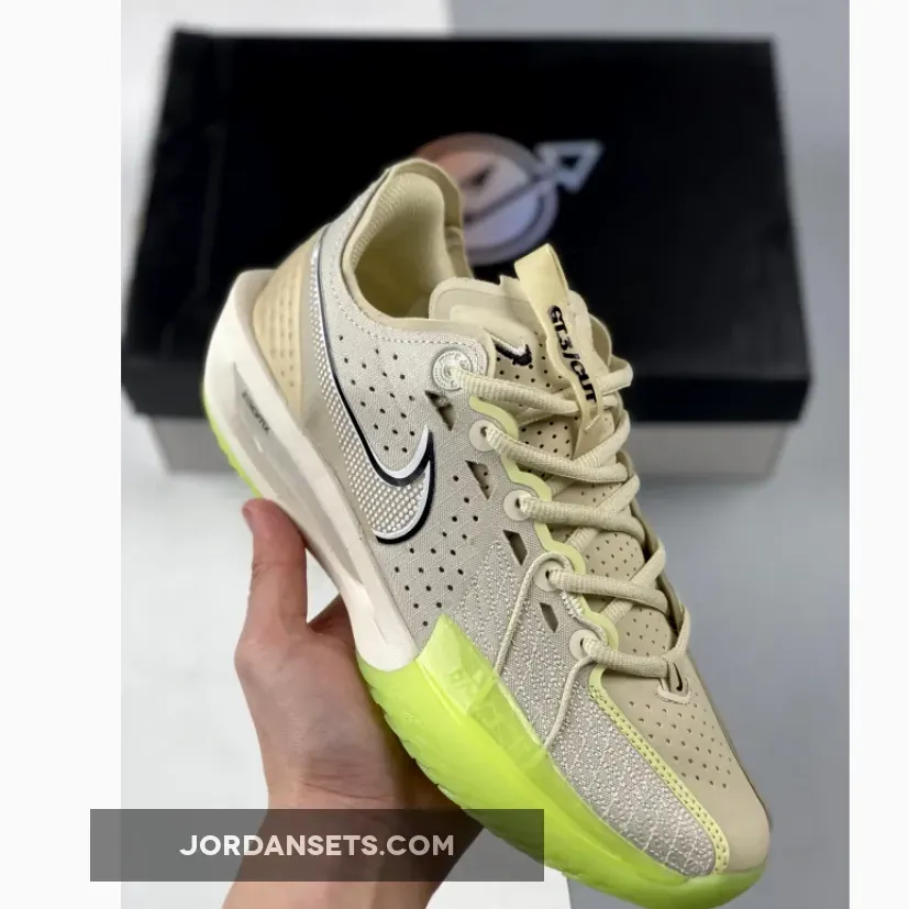 Nike GT Cut 3 Light Bone/Vapor Green DV2918-003 Restock
