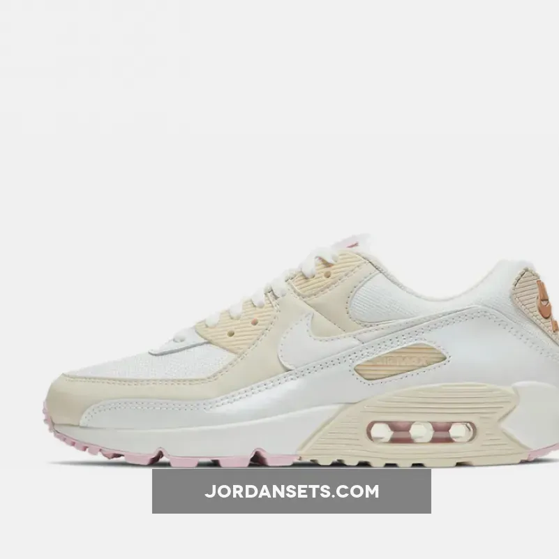 Nike Air Max 90 White/Metallic Red Bronze/Light Orewood Brown brown air max
