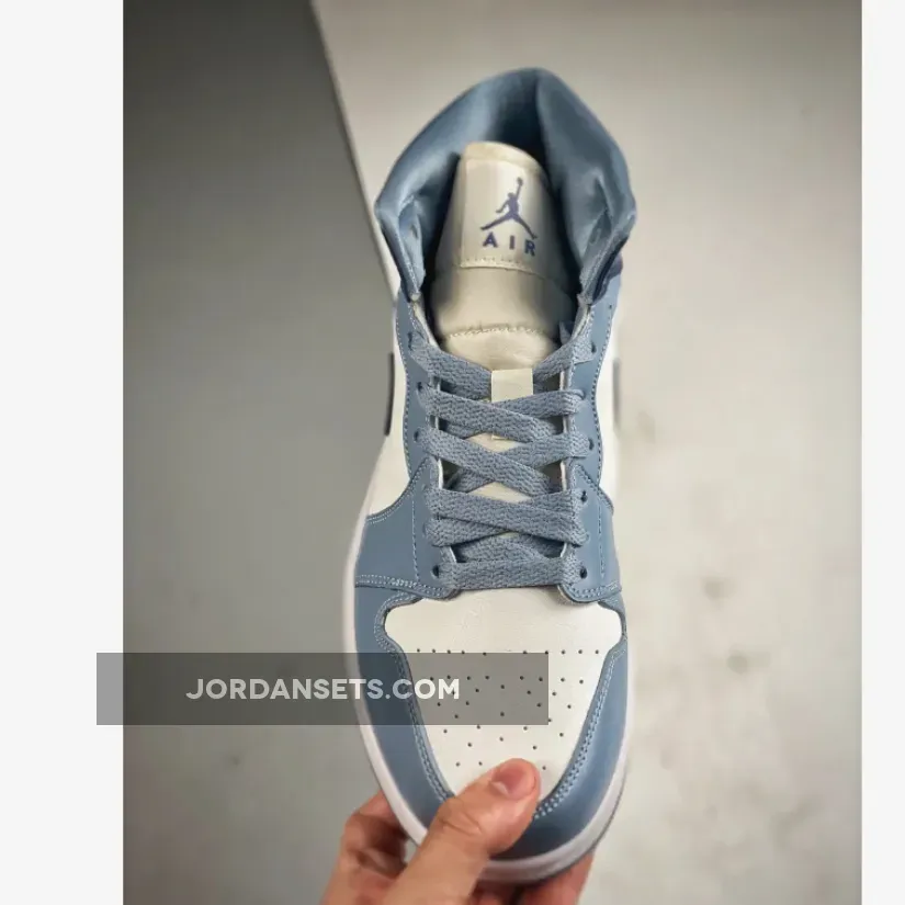Air Jordan 1 Mid Two-Tone Blue BQ6472-140 For Sale Air Jordan 1 Mid Two-Tone Blue BQ6472-140 For Sale