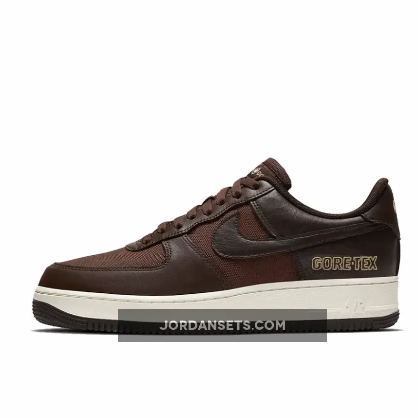 Nike Air Force 1 Gore-Tex Baroque Brown/Team Gold-Sail / air force 1 gore tex brown