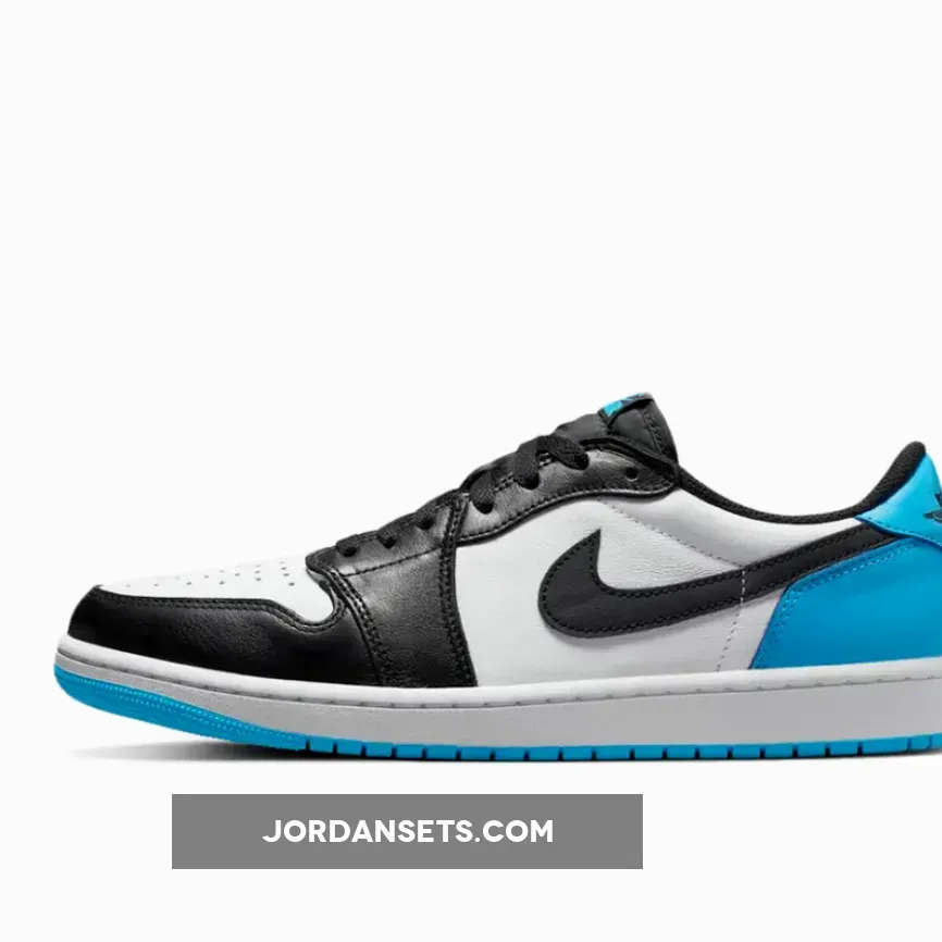 Air Jordan 1 Low OG 'UNC' White Dark Powder Blue / mens air jordan 1 retro low og