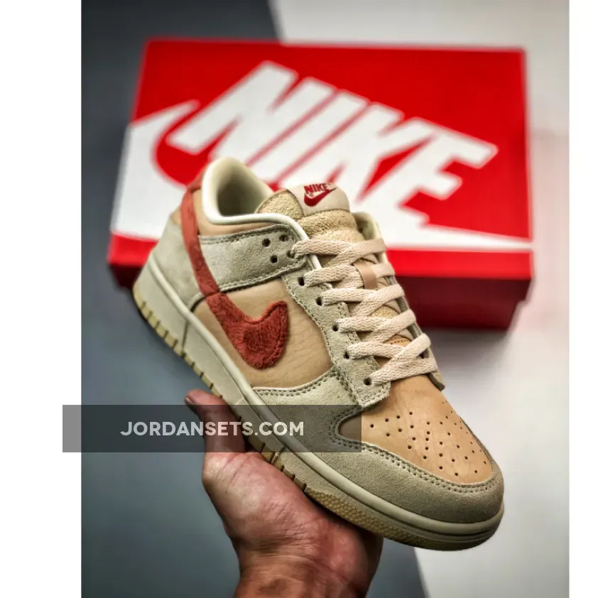 Nike Dunk Low Terry Swoosh Orange DZ4706-200