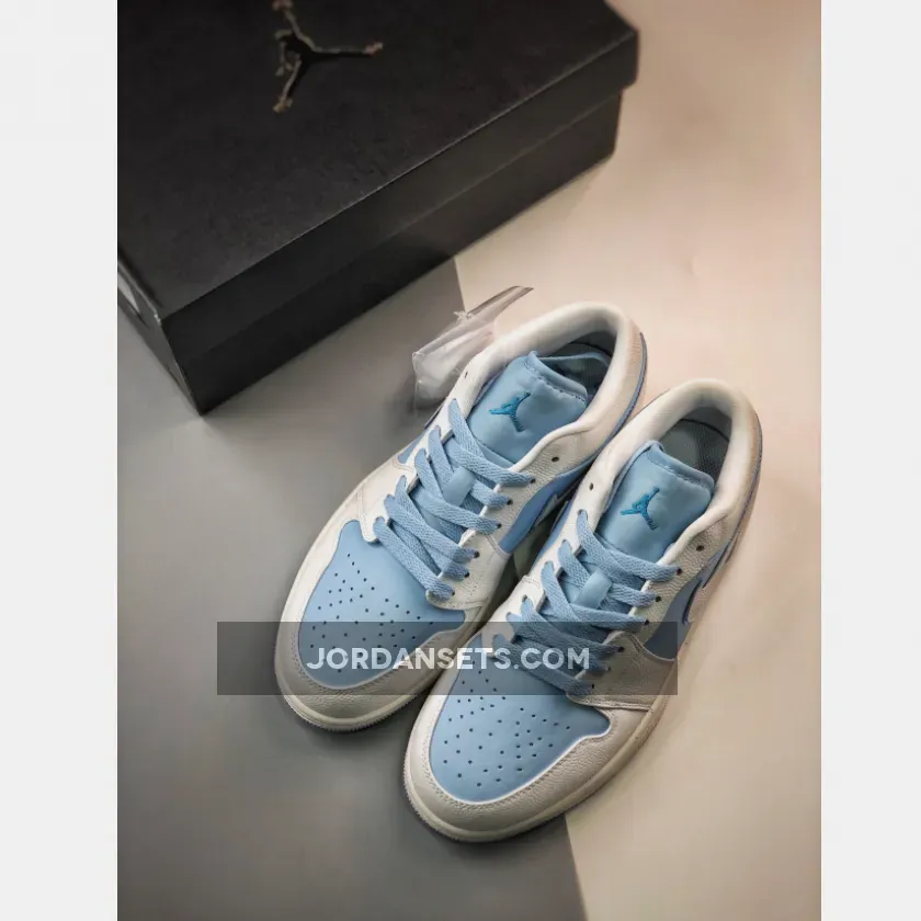 Air Jordan 1 Low Ice Blue DV1299-104 / jordan 1 low reverse ice blue