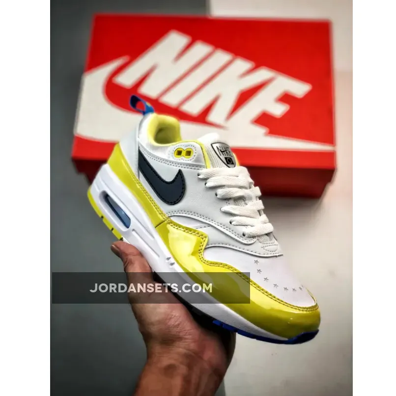 Nike Air Max 1 ‘86 OG Golf "Solheim Cup EU" White/Obsidian-Tour Yellow