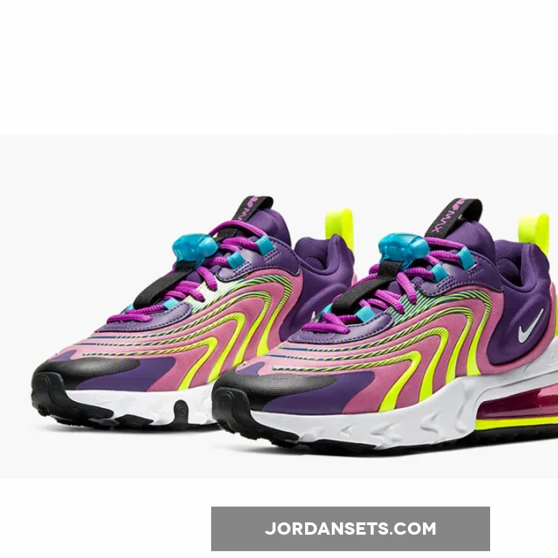 Nike Air Max 270 React ENG Eggplant/White/Magic Flamingo CK2595-500 New Releases