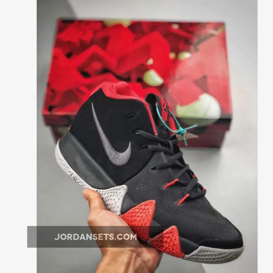 Nike Kyrie 4 "41 for the Ages" Black/Dark Grey / 4:41 943806-005