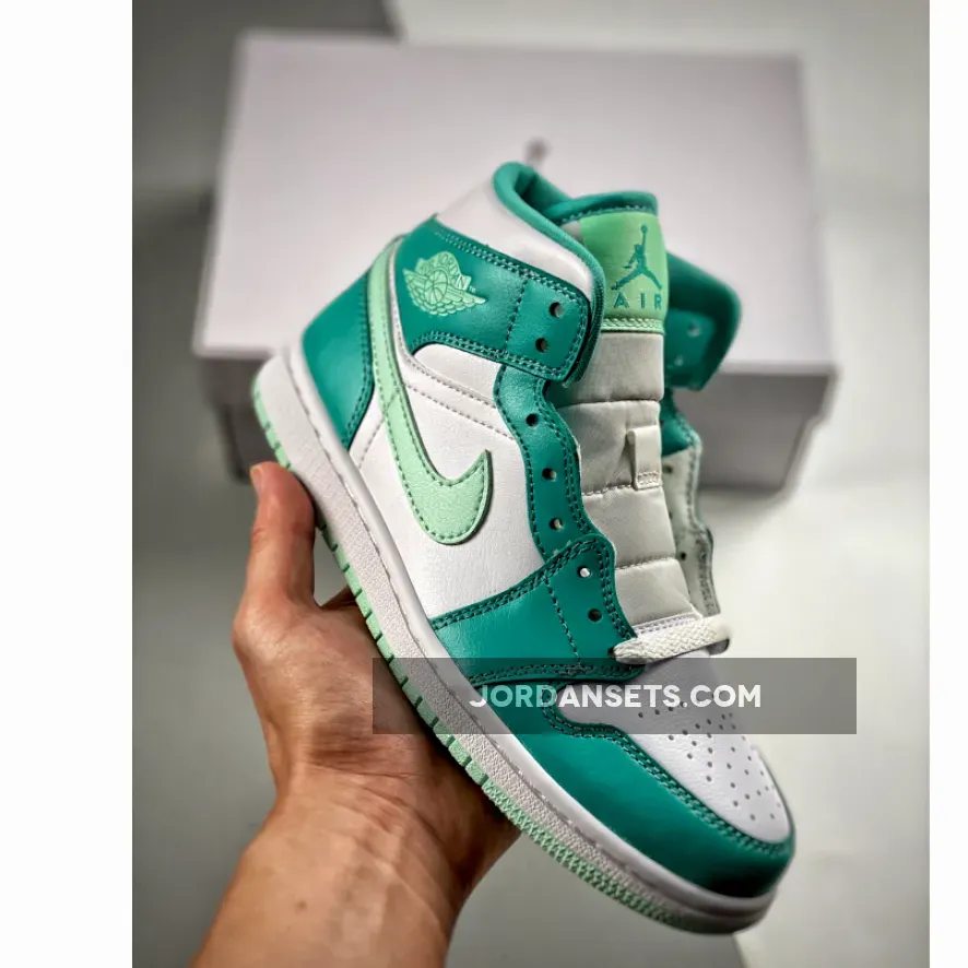 2023 Jordan 1s / Air Jordan 1 Mid Marine Green DV2229-300