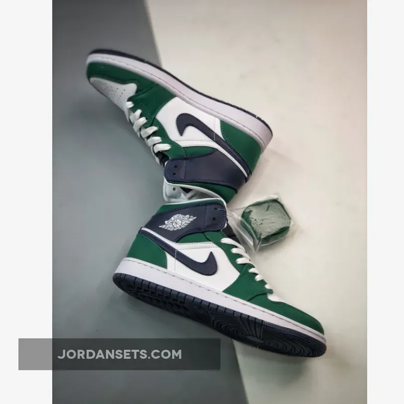 Air Jordan 1 Mid Seattle Seahawks Noble Green DZ5326-300 Air Jordan 1 Mid Seattle Seahawks Noble Green DZ5326-300