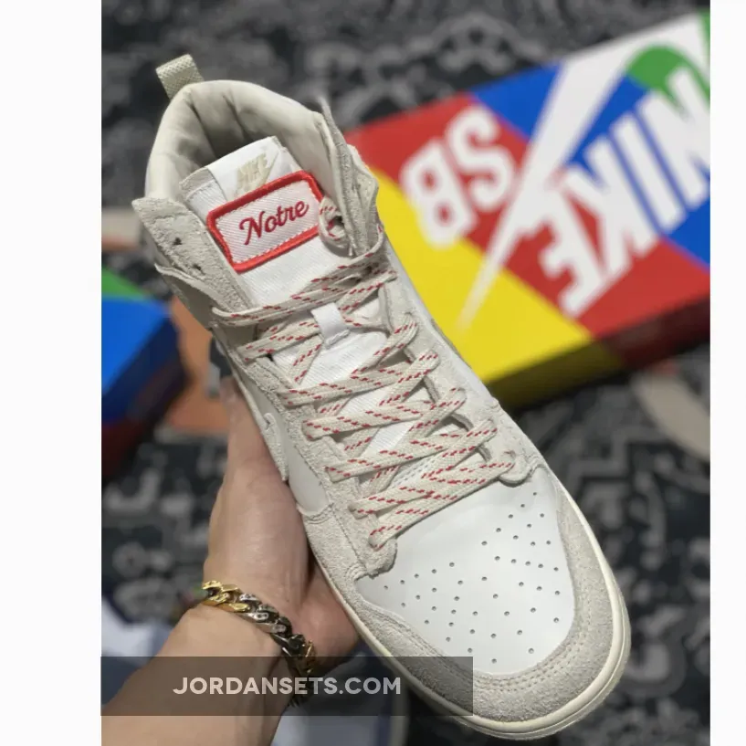 Nike Dunks SB High White Wolf Grey - notre dunk high