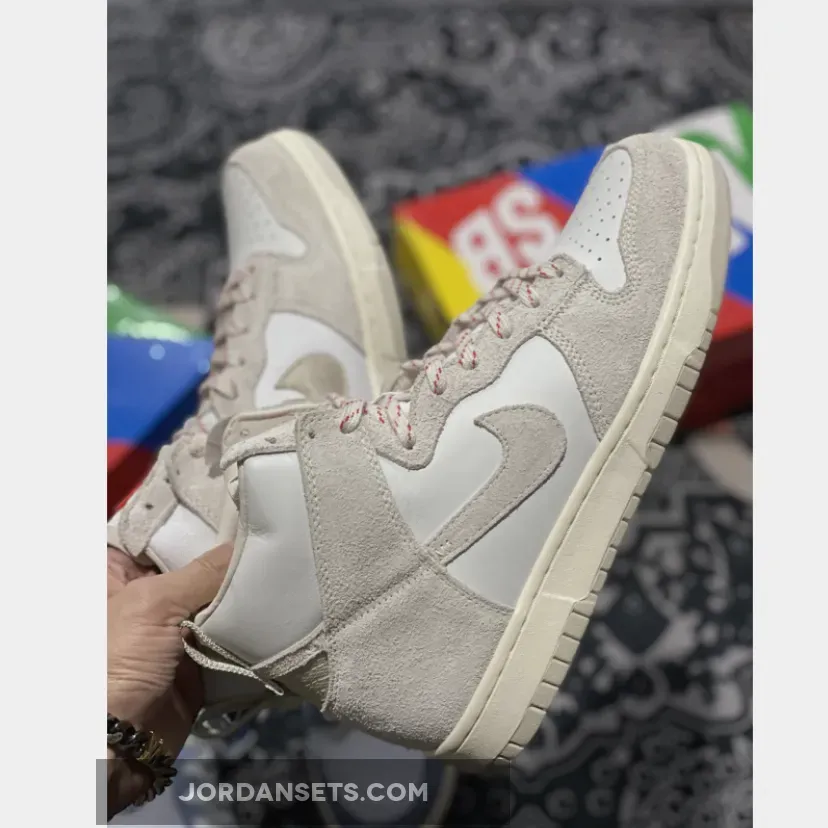 Nike Dunks SB High White Wolf Grey - notre dunk high