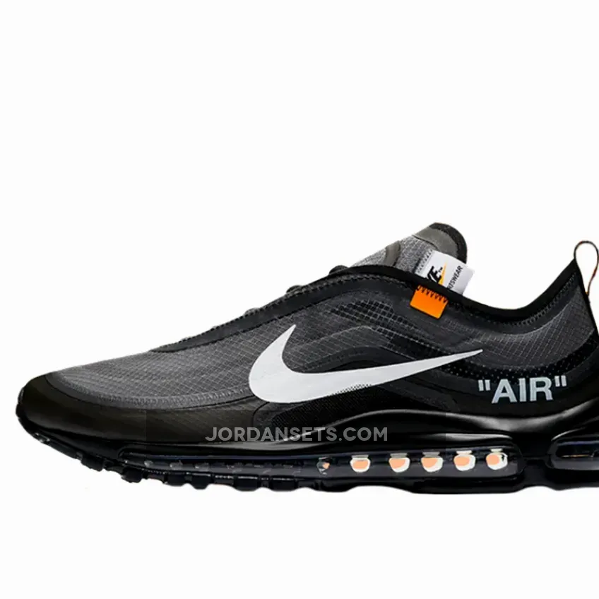 The 10 : Air Max 97 Og 'Off-white' BLACK/WHITE-CONE-BLACK / goat air max 97