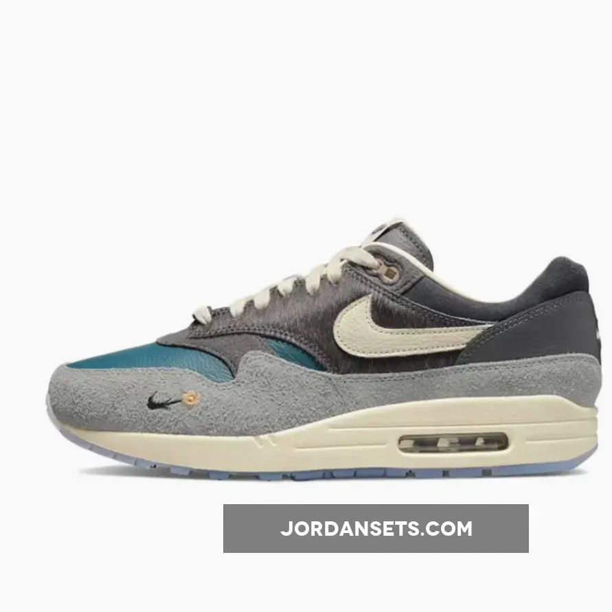 Kasina x Nike Air Max 1 'Won-Ang' Particle Grey/Dark Teal Green DQ8475-001 / air max 1 kasina