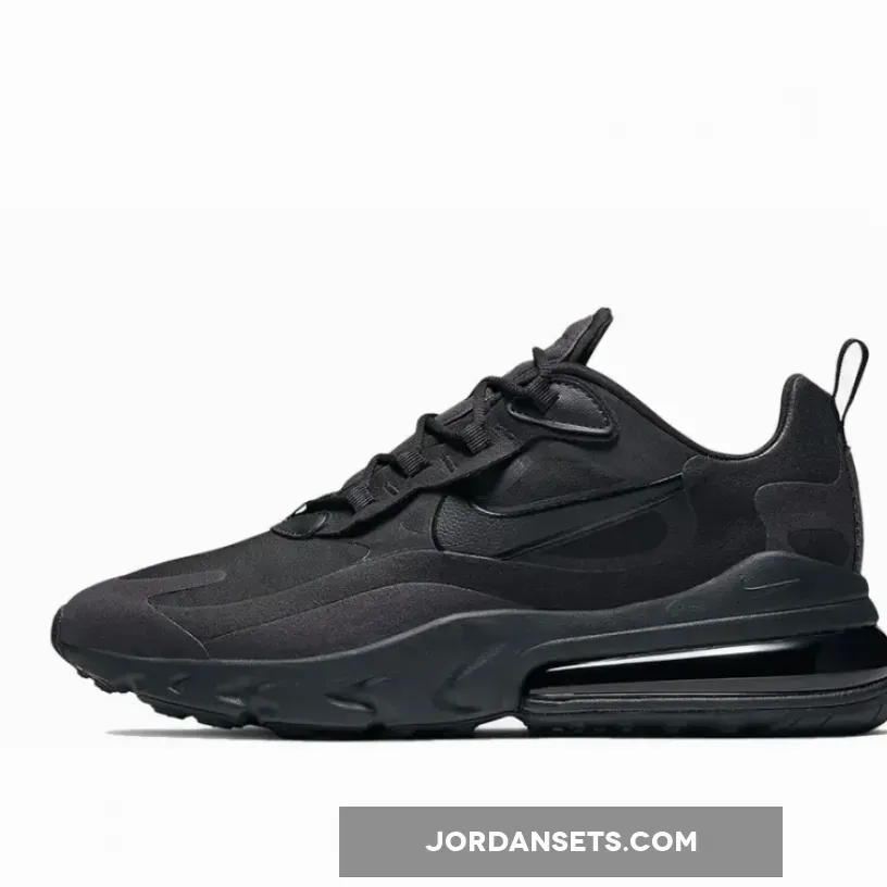 Nike Air Max 270 React Triple Black AO4971-003 / triple black air max 270