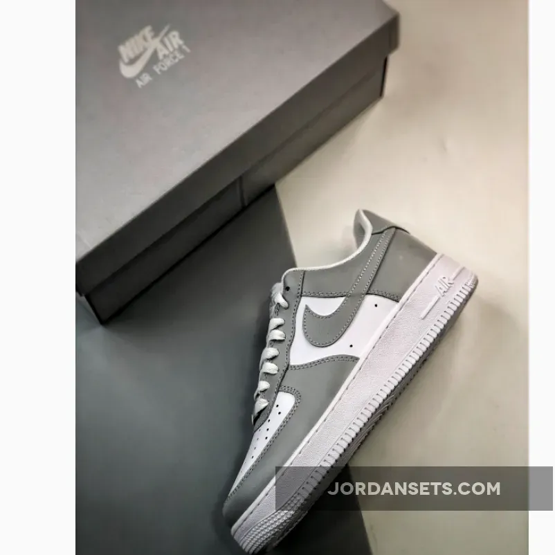 Nike Air Force 1 Low White/Wolf Grey air force 1 light grey