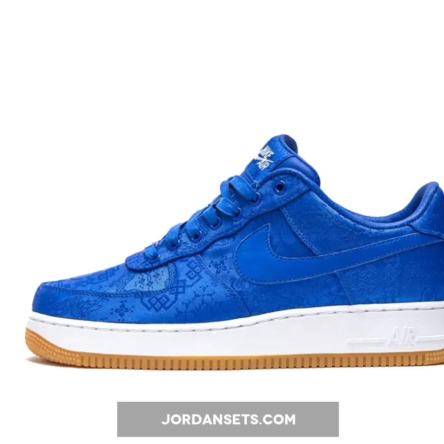CLOT x Nike Air Force 1 Game Royal CJ5290-400 #clot air force 1