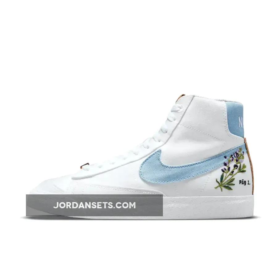 Nike Blazer Mid 77 Indigo WMNS DC9265-100 #nike blazer reps