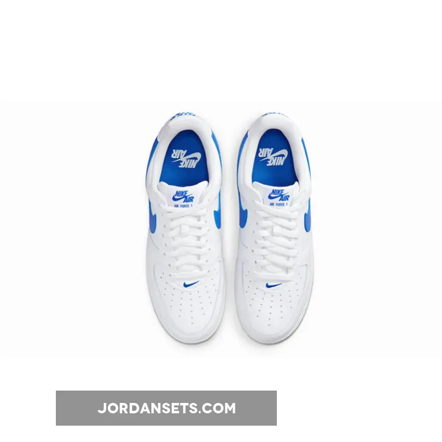 Nike Air Force 1 Low Since 82 White Varsity Royal / royal blue air force 1 low