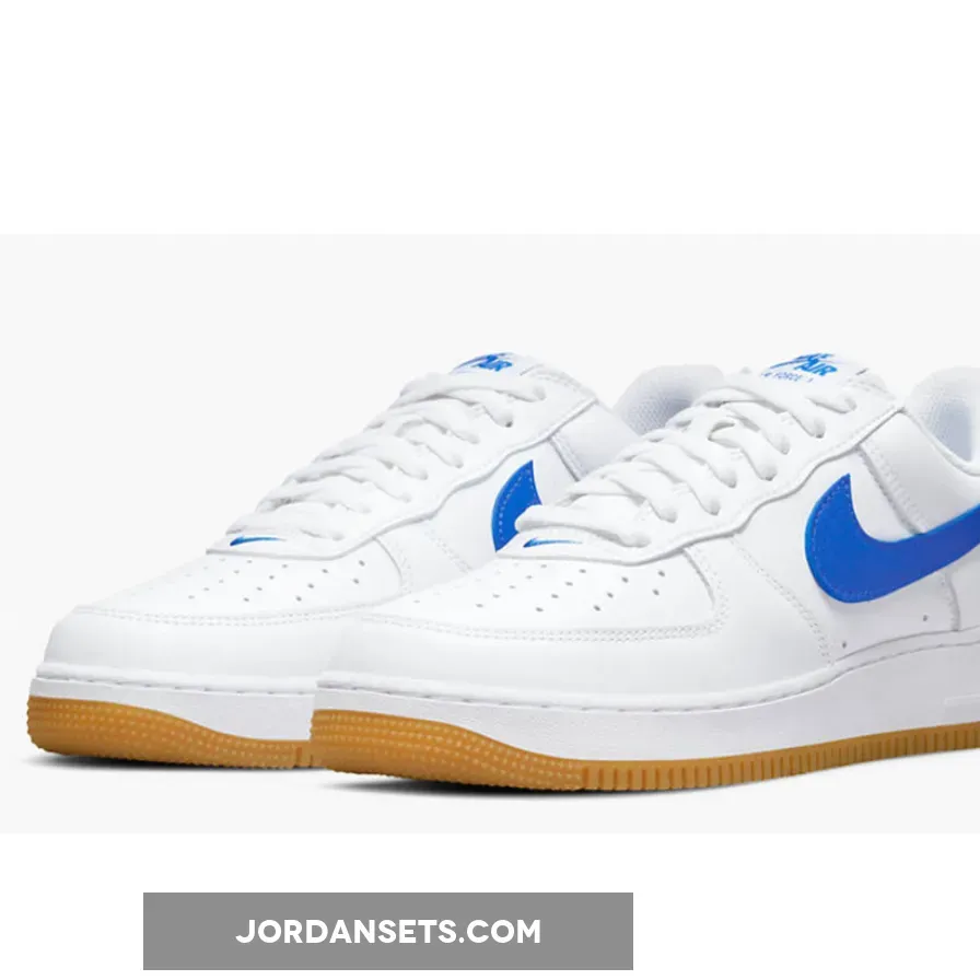Nike Air Force 1 Low Since 82 White Varsity Royal / royal blue air force 1 low
