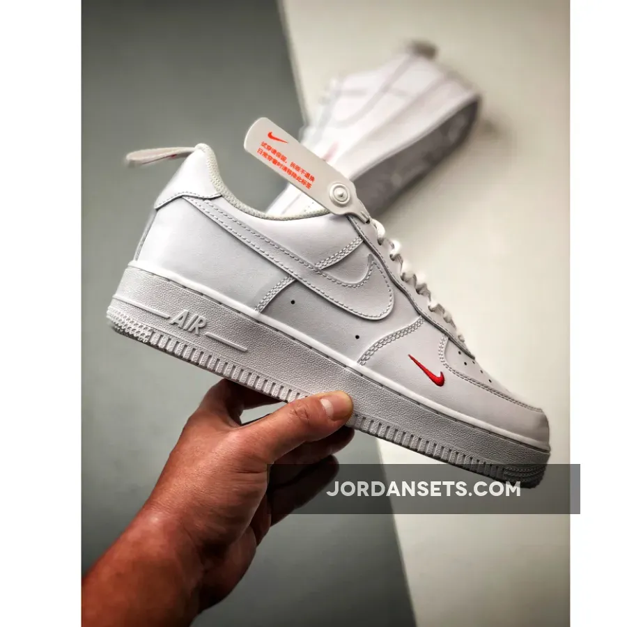 Restock Nike Air Force 1 Low White University Red FZ7187-100