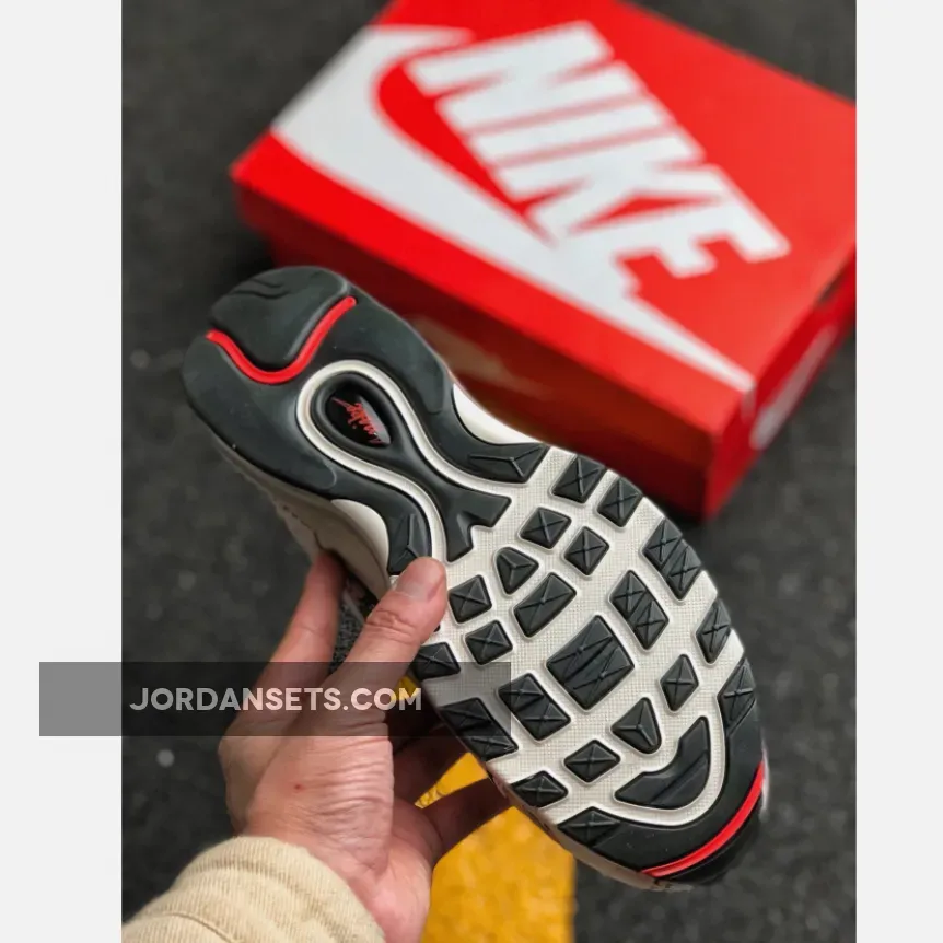 Nike Air Max 97 ‘Newspaper’ Sail/Black-Team Orange-White / Nike Air Max 97 Sail/white/black/team Orange