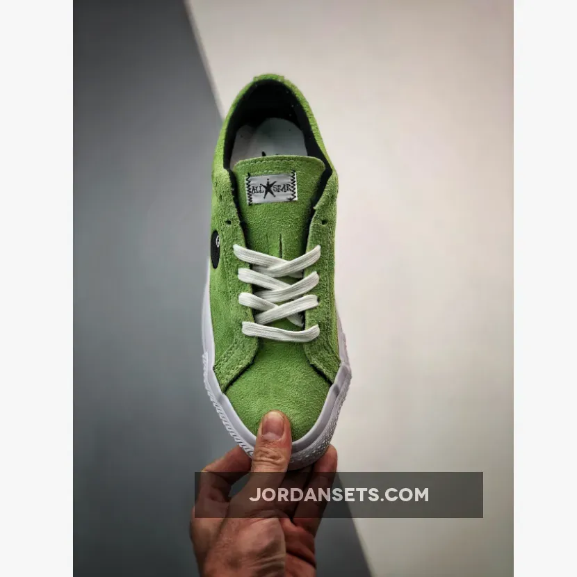 Stussy x Converse One Star 8 Ball Green A03712C stars converse