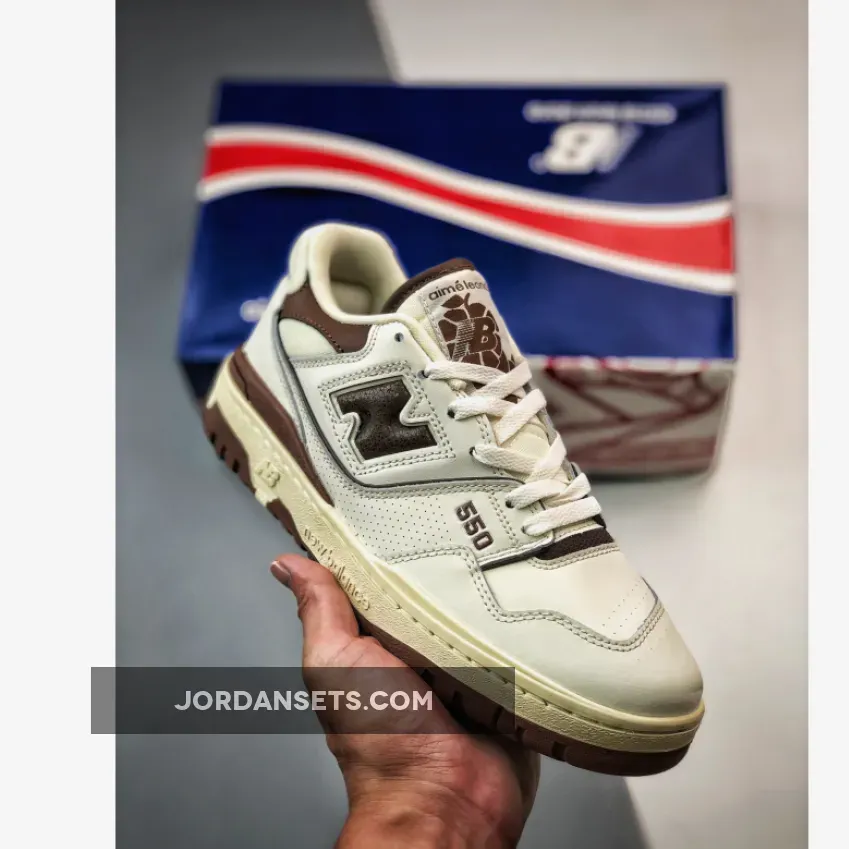 Aime Leon Dore x New Balance 550 Mocha #nb 550 aime leon dore brown
