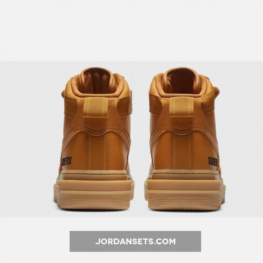 Nike Air Force 1 High GORE-TEX 'Wheat' #air force 1 gore tex boots