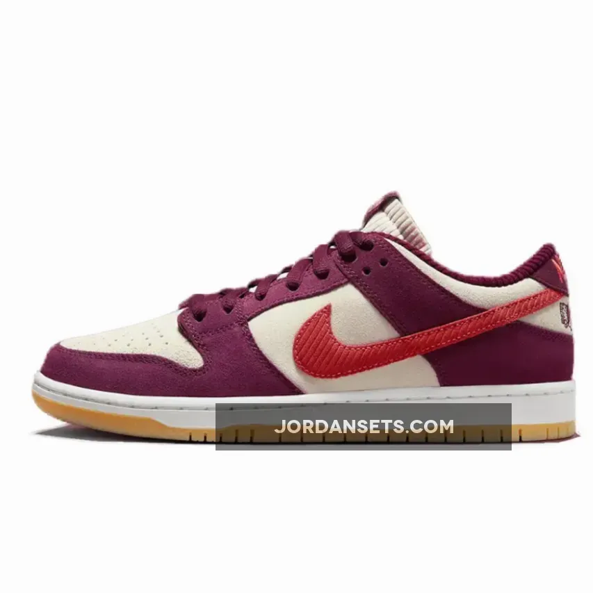 Skate Like a Girl x Nike SB Dunk Low Barely Rose White #nike sb skate like a girl hoodie