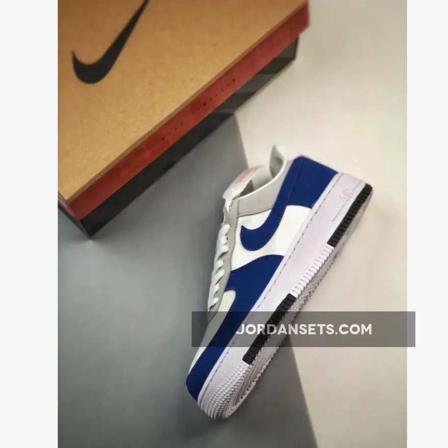 Nike Air Force 1 Low "Timeless" White/Game Royal-Neutral Grey Nike Air Force 1 Low "Timeless" White/Game Royal-Neutral Grey
