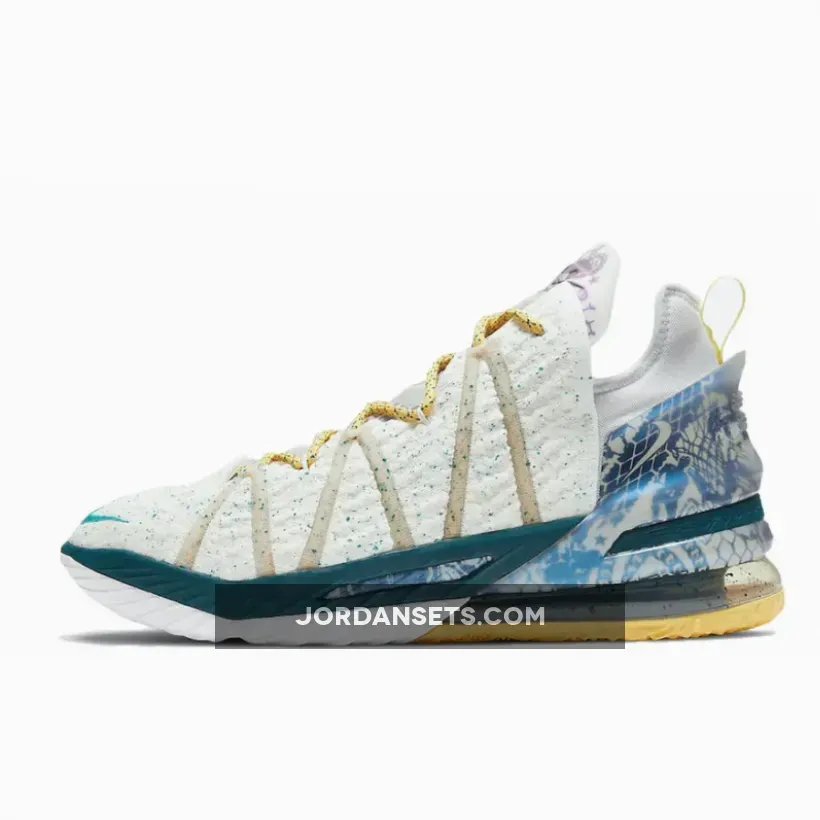 Nike LeBron 18 'Reflections Flip' DB8148-100 / lebron 18 reflections