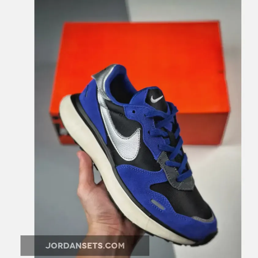 Nike Phoenix Waffle Blue Black Silver FD2196-500