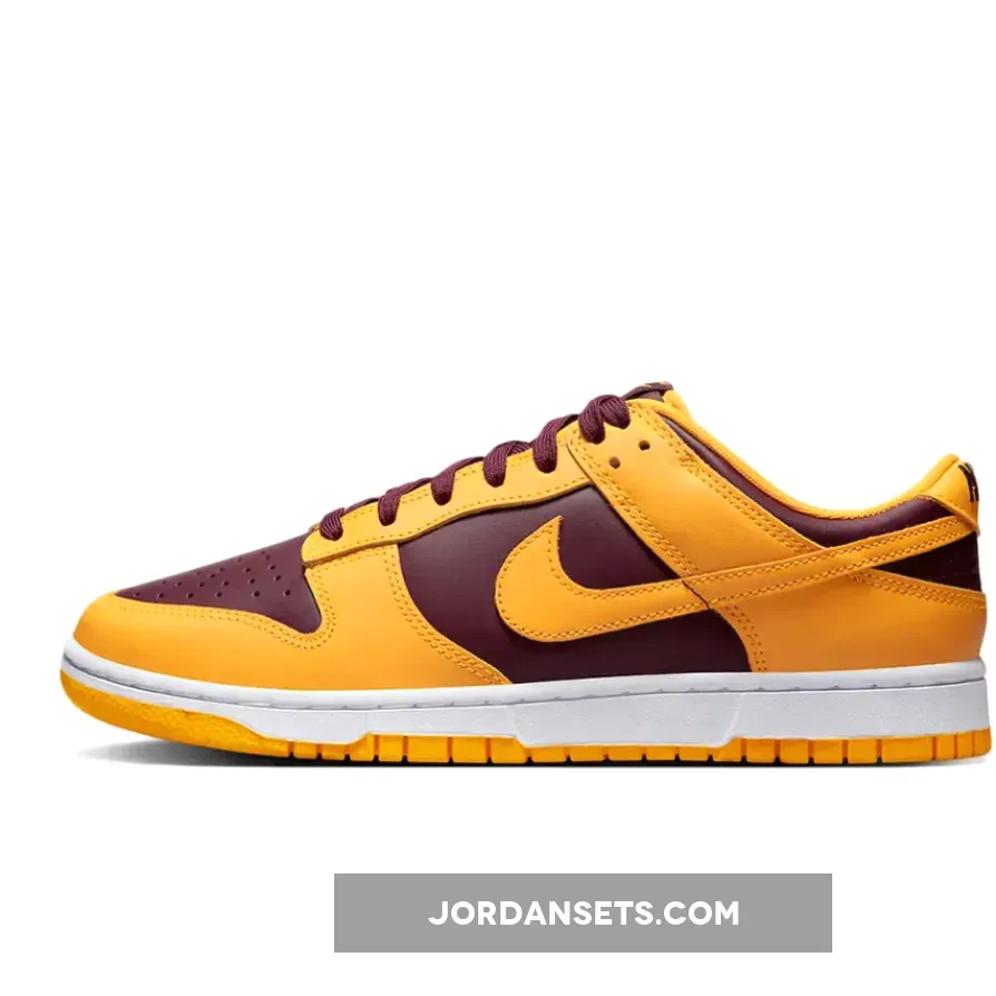 Nike Dunk Low 'Arizona State' Burgundy/Yellow dunk low arizona state