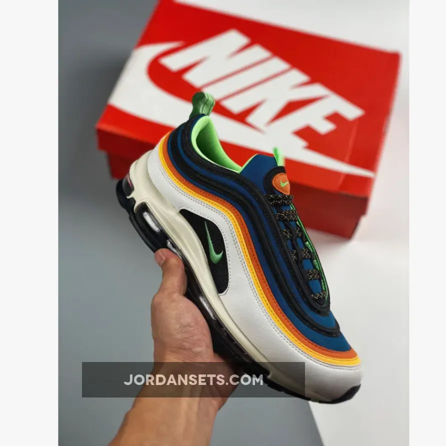 Air Max 97 Green Orange / Nike Air Max 97 Green Abyss Illusion Green CZ7868-300