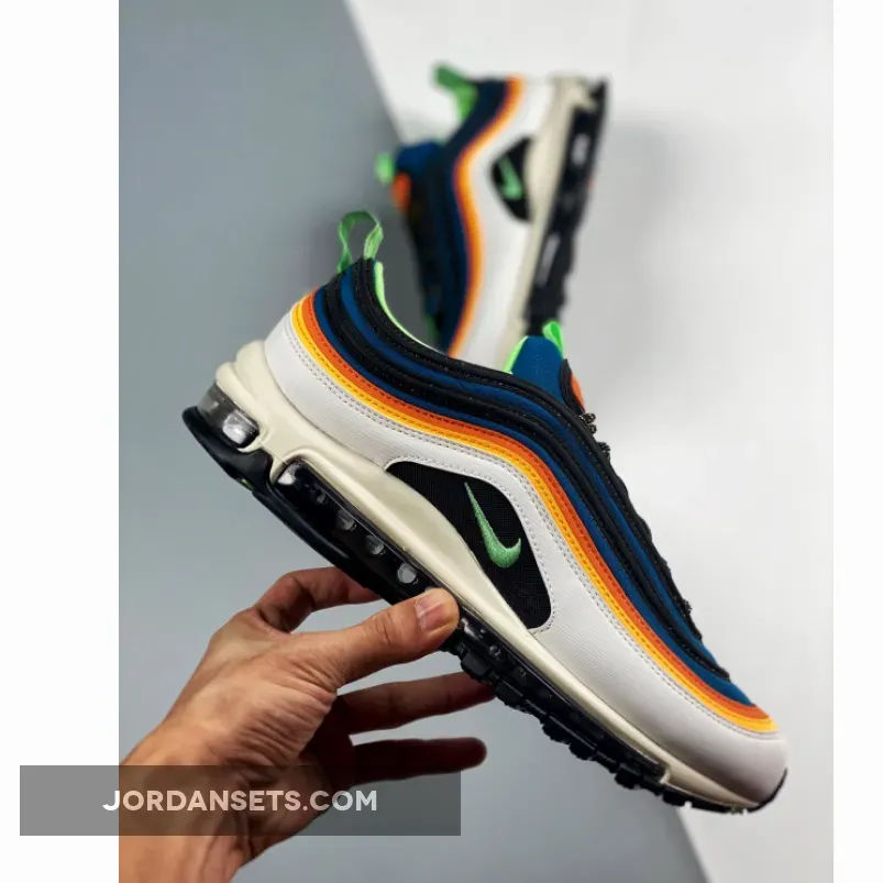 Air Max 97 Green Orange / Nike Air Max 97 Green Abyss Illusion Green CZ7868-300