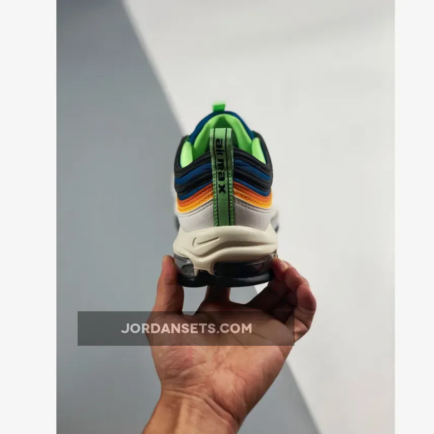 Air Max 97 Green Orange / Nike Air Max 97 Green Abyss Illusion Green CZ7868-300