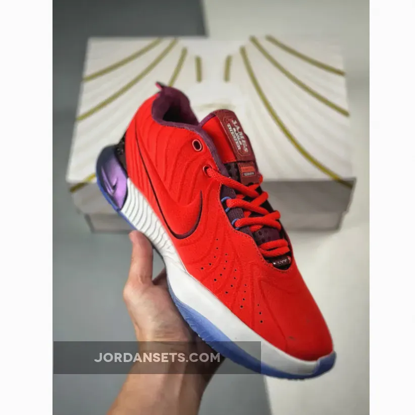 Nike LeBron 21 'Movie Theater' Track Red FN4305-600 Online