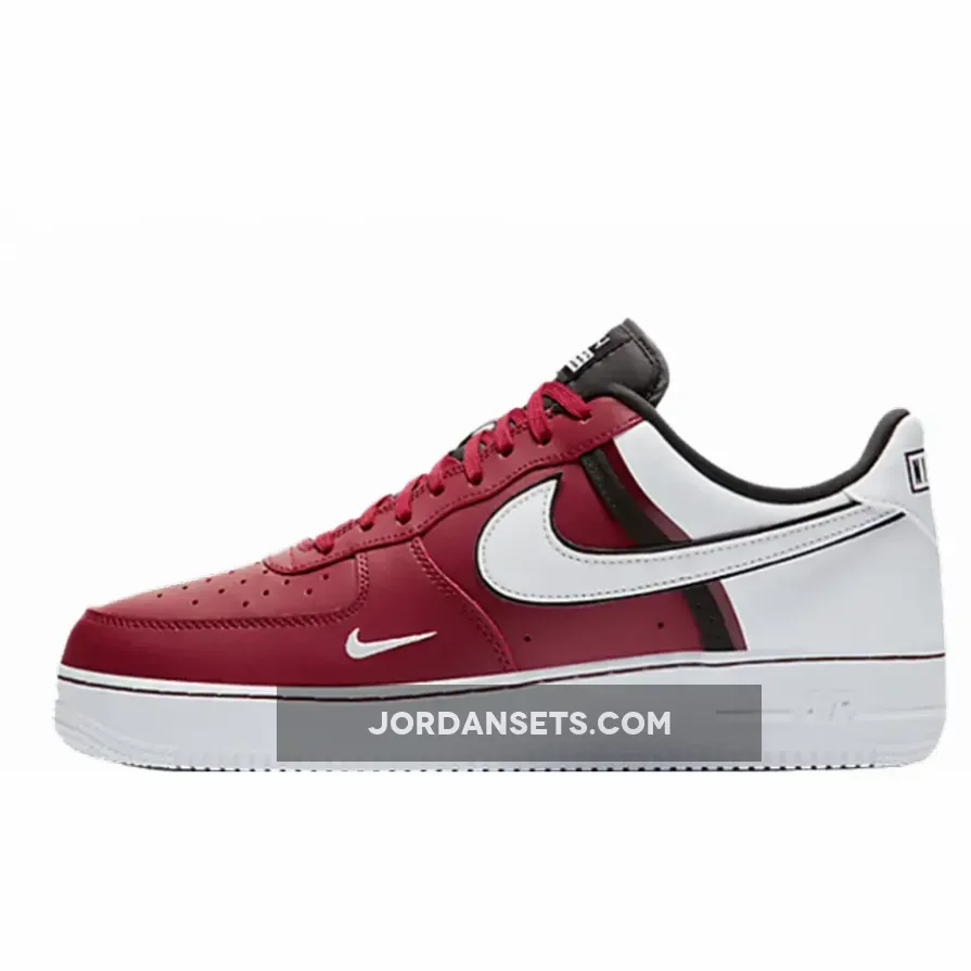 Nike Air Force 1 07 2FA19 Red White #nike air force 1 '07 2fa19