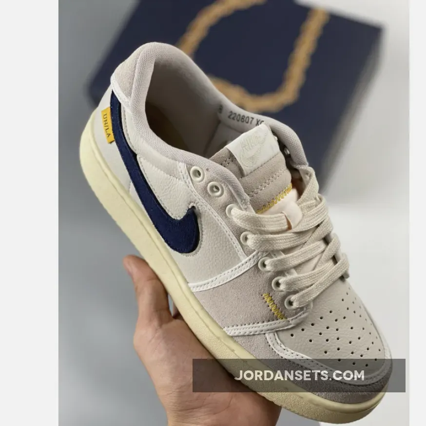 Jordan 1 Retro AJKO Low SP Union Sail Leather / Union 1 Low