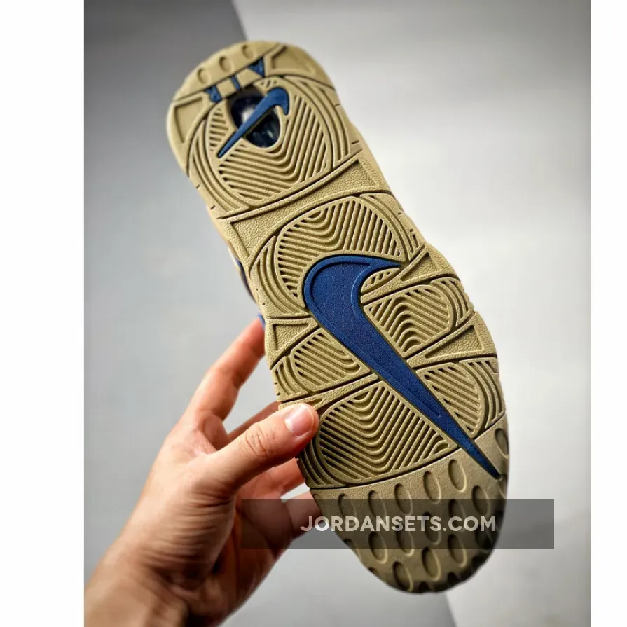 Nike Air More Uptempo Limestone/Valerian Blue / blue uptempo