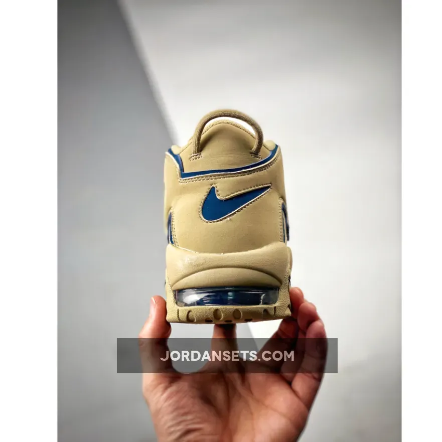 Nike Air More Uptempo Limestone/Valerian Blue / blue uptempo