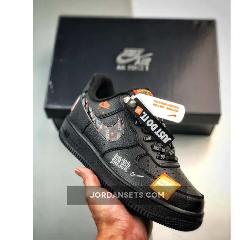 Nike Air Force 1 Low 'Just Do It' Black To Buy