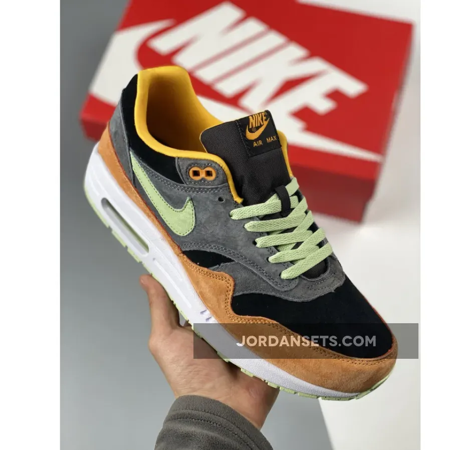 Nike Air Max 1 Ugly Duckling Anthracite/Honeydew-Black-Kumquat / air max 1 ugly duckling honeydew