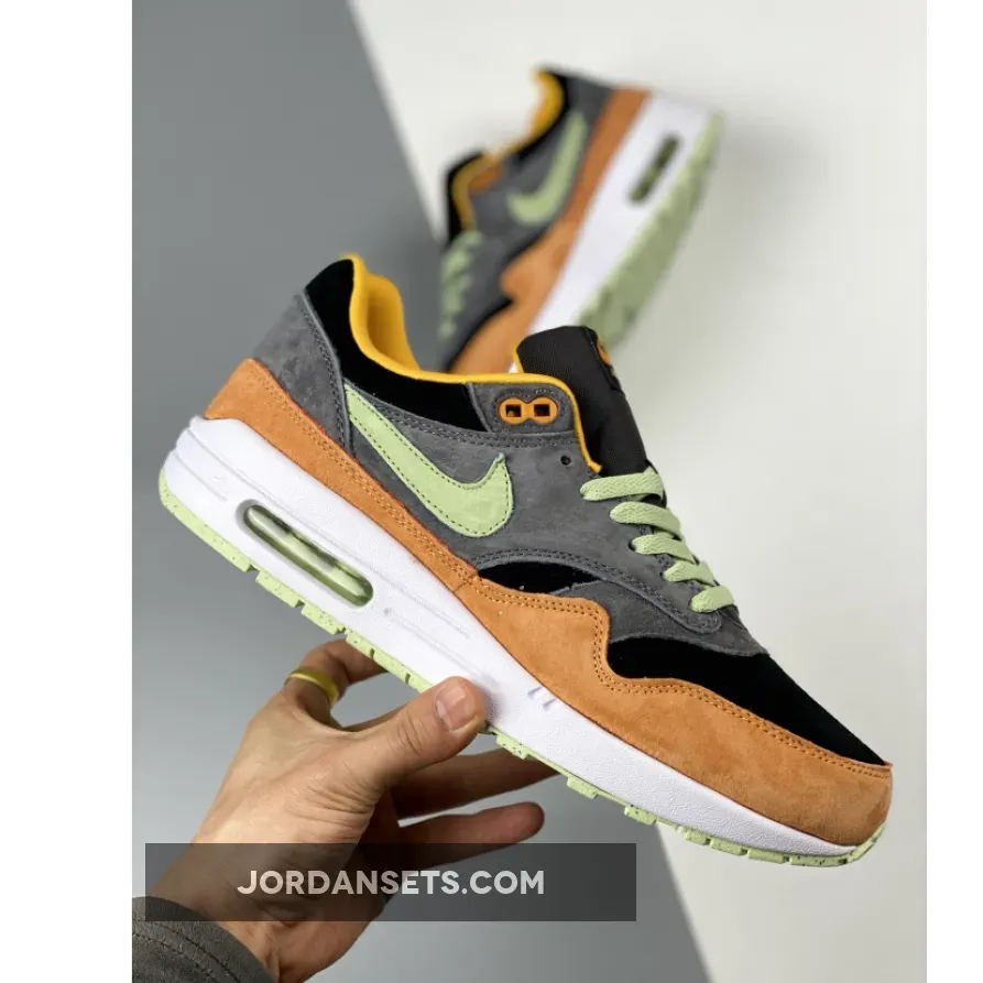Nike Air Max 1 Ugly Duckling Anthracite/Honeydew-Black-Kumquat / air max 1 ugly duckling honeydew