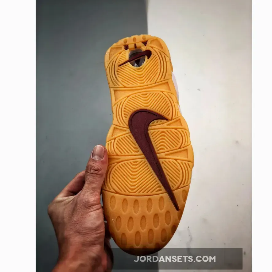 Nike Air More Uptempo White Team Red Gum FJ2846-100 Nike Air More Uptempo White Team Red Gum FJ2846-100