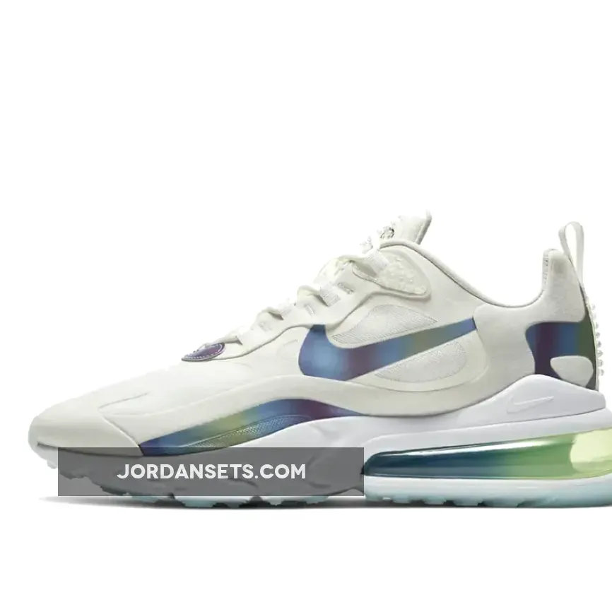 Nike Air Max 270 React White/Multi-Color/Platinum Tint - air max 270 white multicolor