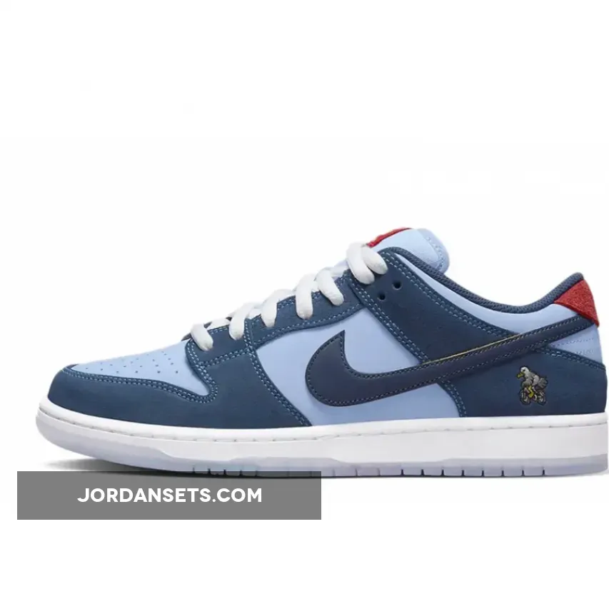 Why So Sad? x Nike SB Dunk Low Light Blue/Dark Blue Teal #sb low dunks