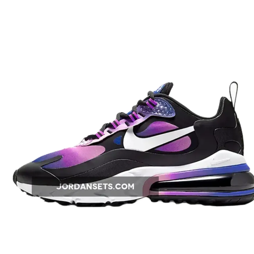 Nike Air Max 270 React Bubble Purple Flamingo BV3387-400 For Sale