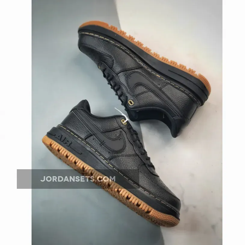 Nike Air Force 1 Luxe 'Black Gum' DB4109‑001 Restock Nike Air Force 1 Luxe 'Black Gum' DB4109‑001 Restock