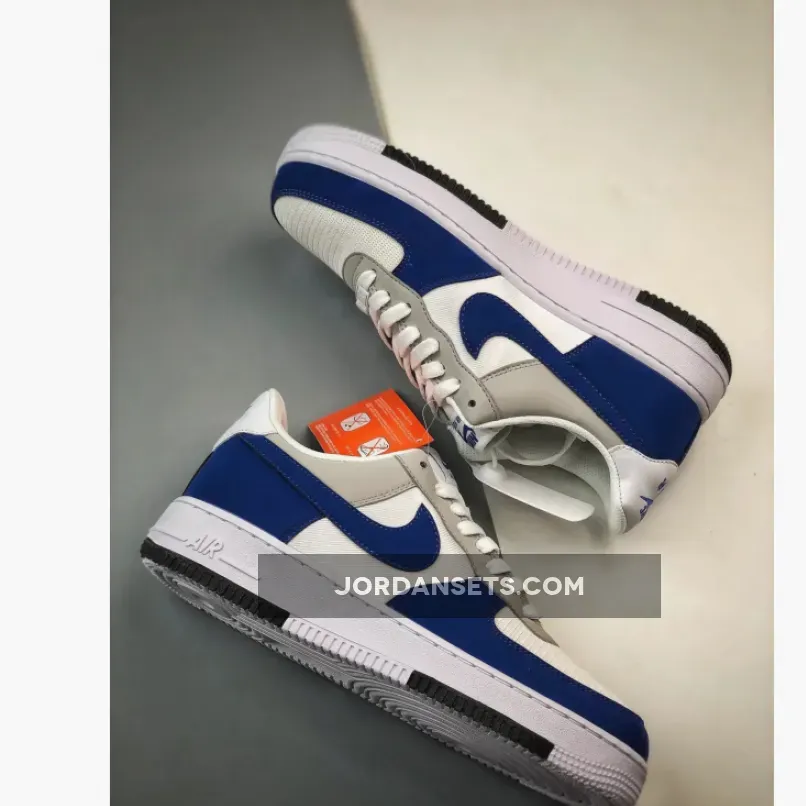 Nike Air Force 1 Low "Timeless" White/Game Royal-Neutral Grey Nike Air Force 1 Low "Timeless" White/Game Royal-Neutral Grey